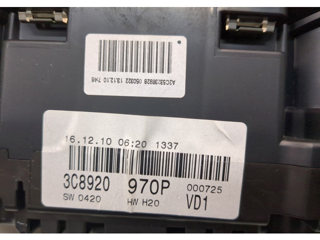 Панель приборов Volkswagen Passat CC 2008-2012 3C8920970P