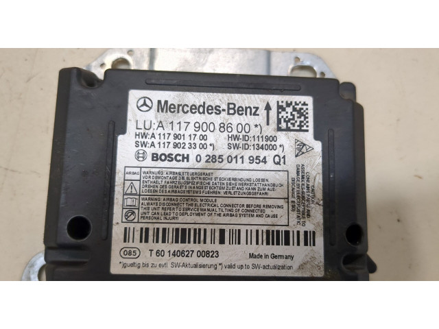 Блок управления подушками безопасности  Mercedes A W176 2012-2018     