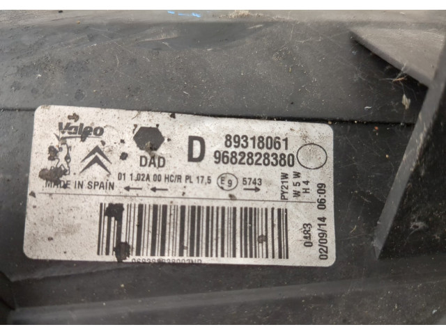 Фара передняя Citroen Berlingo 2012-2018 правая