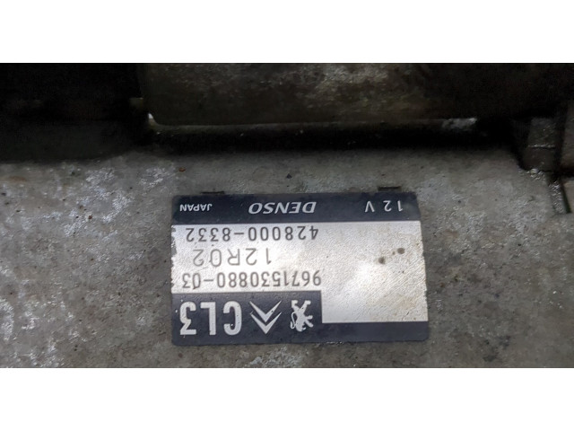 Стартер Peugeot 2008 2013-2019 1.2