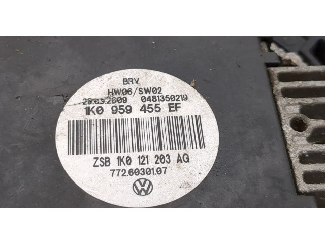 Вентилятор радиатора Skoda Octavia (A5) 2004-2013