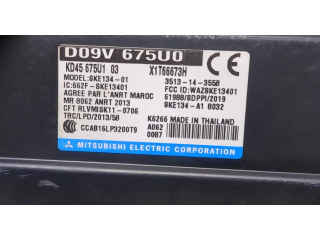 Блок комфорта  Mazda 6 (GJ) 2018-      KD45675U103  