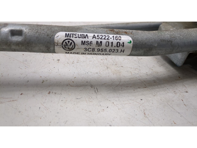 Двигатель стеклоочистителя (моторчик дворников) передний  Volkswagen Passat CC 2012-2017      