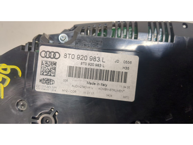 Панель приборов Audi A5 (8T) 2011-2017 8T0920983L