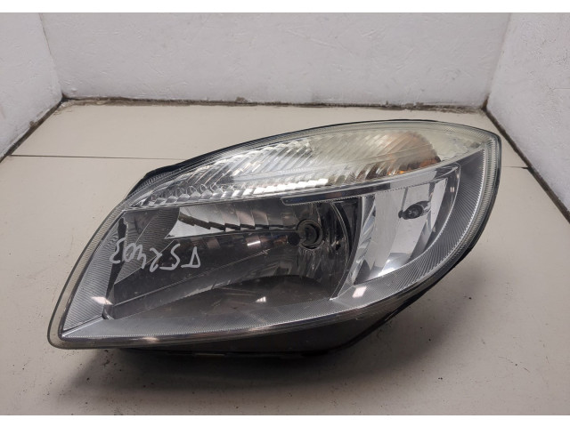 Фара передняя  Skoda Fabia 2007-2014 левая 