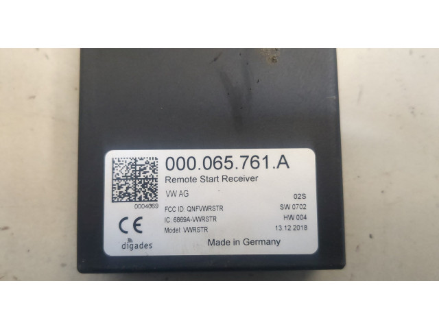 Блок комфорта  Volkswagen Jetta 7 2018-2024      000065761A  