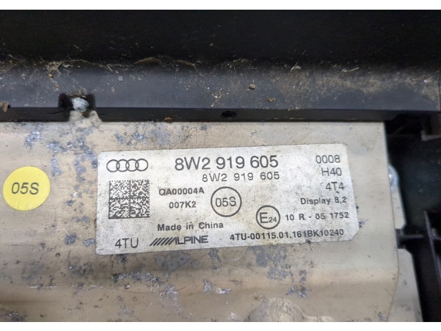 Дисплей мультимедиа  Audi A4 (B9) 2015-2020 8W0919605         