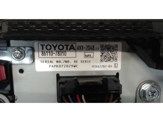 Дисплей бортового компьютера Lexus NX 8611078010