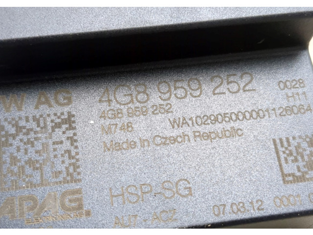 Блок комфорта  Audi A7 2010-2018      4G8959252  