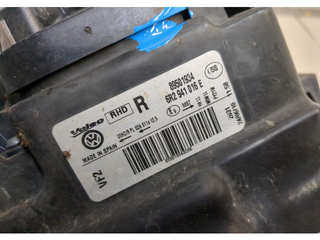 Фара передняя  Volkswagen Polo 2009-2014 правая 