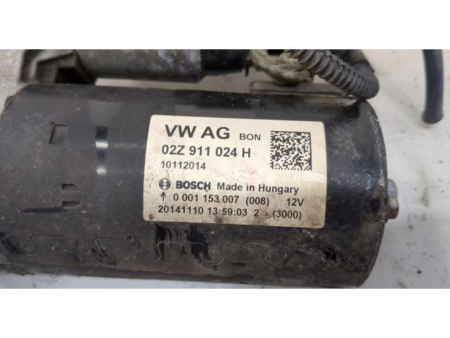 Стартер Volkswagen Caddy 2004-2015 1.6 02Z911024H, 0001153007