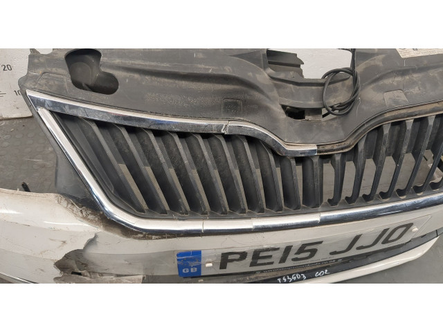 Бампер Skoda Rapid 2012-2020 передний 5JA807221, 5JA853668, 5JA853677