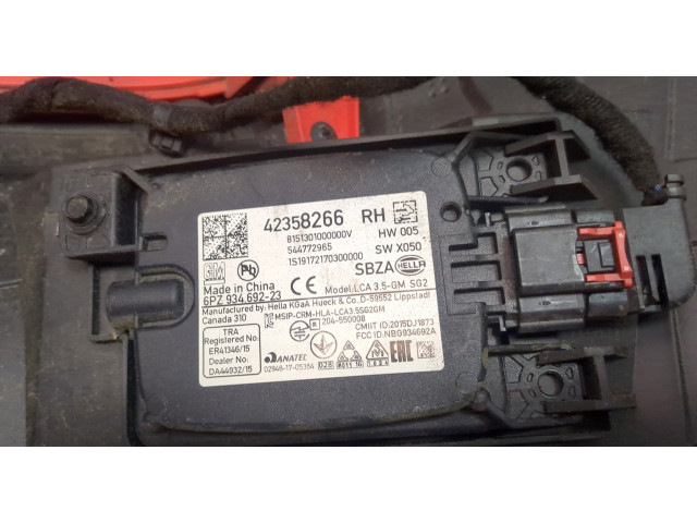 Бампер  Buick Encore 2016-2022 задний   