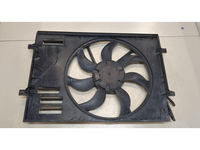 Вентилятор радиатора Skoda Octavia (A7) 2017-2021