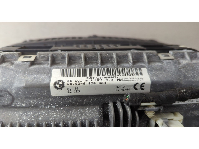 Дисплей бортового компьютера BMW 7 E65 2001-2008 6950069