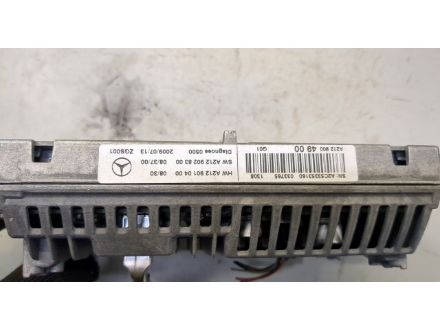 Дисплей бортового компьютера  Mercedes E W212 2009-2013          