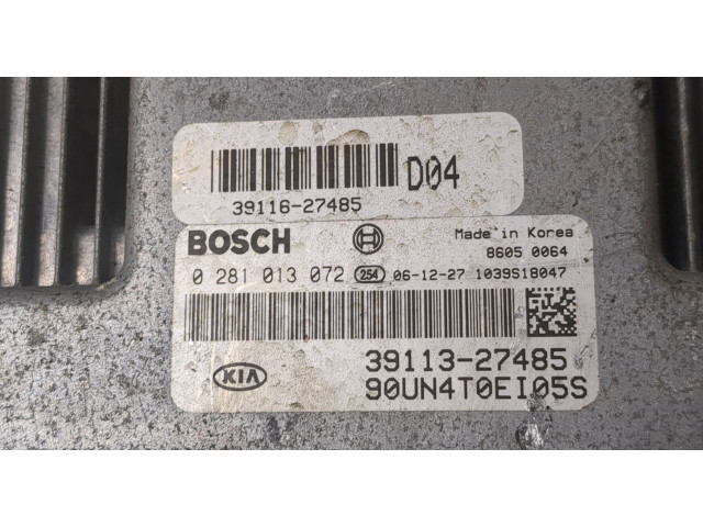 Блок управления двигателем  KIA Carens 2006-2012     