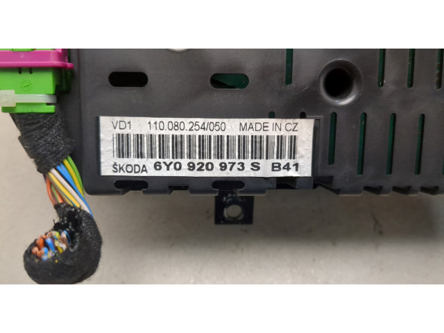 Панель приборов Skoda Fabia 1999-2007 6Y0920973S