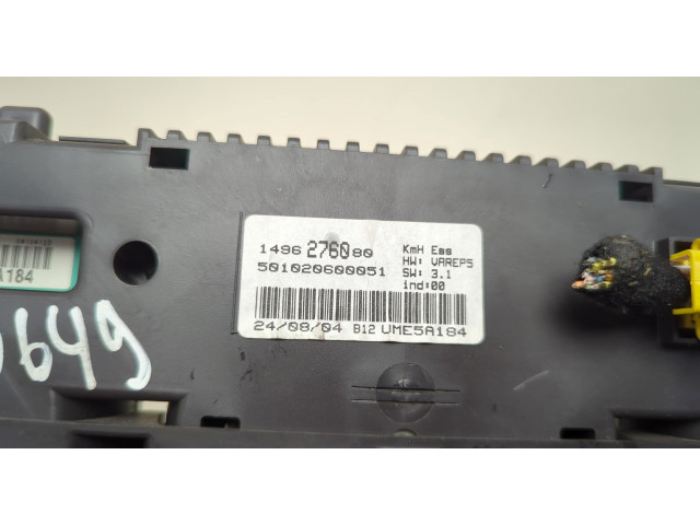 Панель приборов  Peugeot 807 2002-2014            