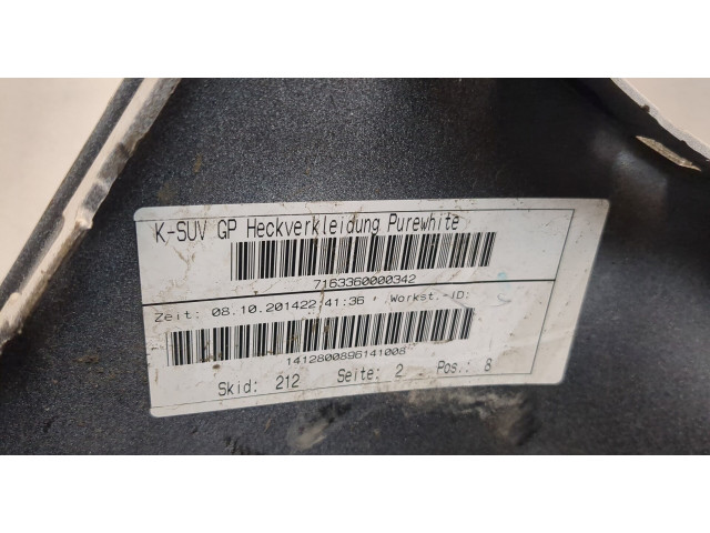 Бампер  Volkswagen Tiguan 2011-2016 задний    5N0807421G