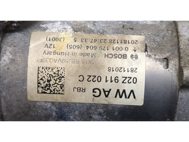 Стартер  Skoda Octavia (A7) 2017-2021      