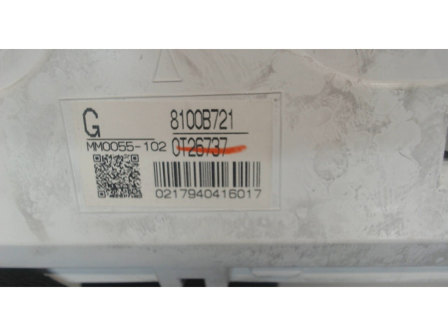 Панель приборов Mitsubishi ASX 8100B721 1.6 Бензин