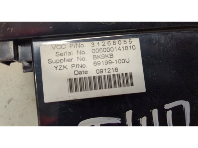 Дисплей бортового компьютера Volvo C30 2010-2013 31268055, 69199100u