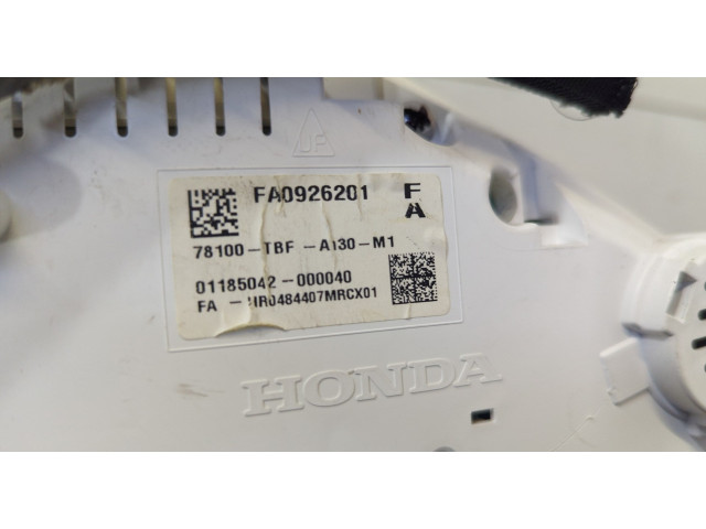 Панель приборов Honda Civic 2015-2022 78100TBFA130M1