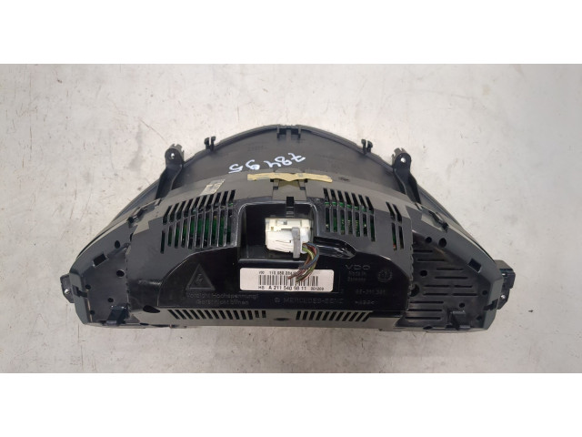 Панель приборов  Mercedes E W211 2002-2009       A2115409811     