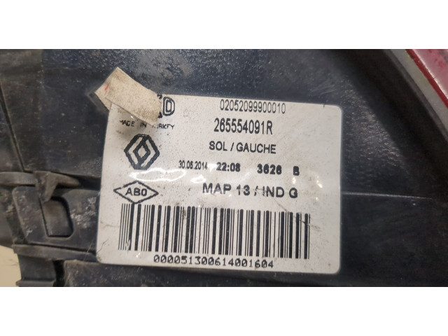 Задний фонарь        Renault Clio 2012-2016 