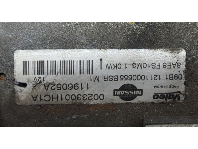 Стартер Nissan Micra K13 2010- 1.2