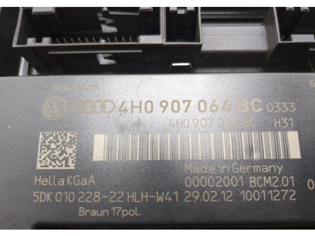 Блок комфорта  Audi A6 (C7) 2011-2018      4H0907064BC  