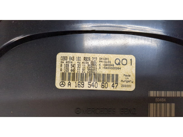 Панель приборов  Mercedes A W169 2004-2012            