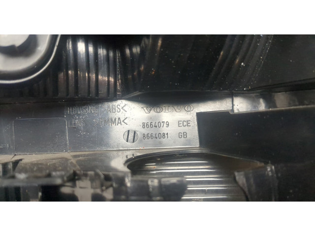 Задний фонарь 8664079, 8664081