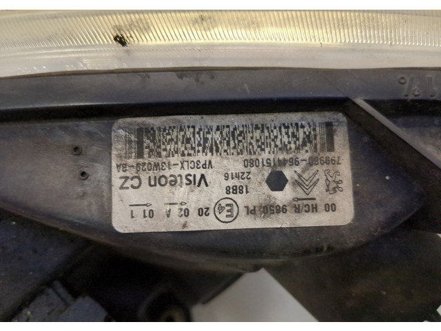 Фара передняя  Citroen Berlingo 2002-2008 правая 