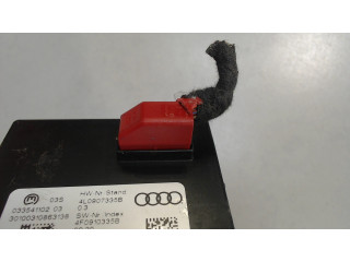 Блок управления бесключевого доступа Audi Q7 2009-2015 