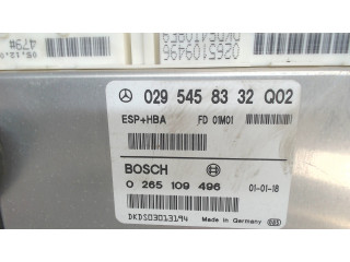 Блок управления АБС (АБС, ESP, ASR) Mercedes A W168 1997-2004