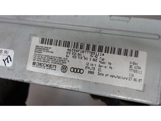 Блок управления аудио Audi A6 (C6) Allroad 2006-2008 
