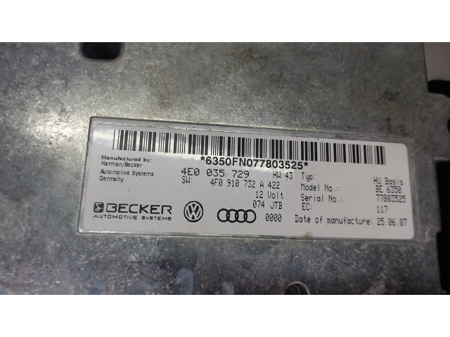 Блок управления интерфейсом Audi A6 (C6) Allroad 2006-2008 