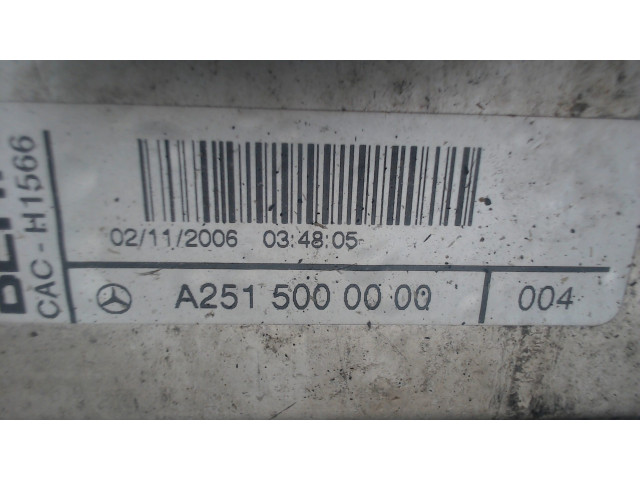 Радиатор интеркулера Mercedes ML W164 2005-2011