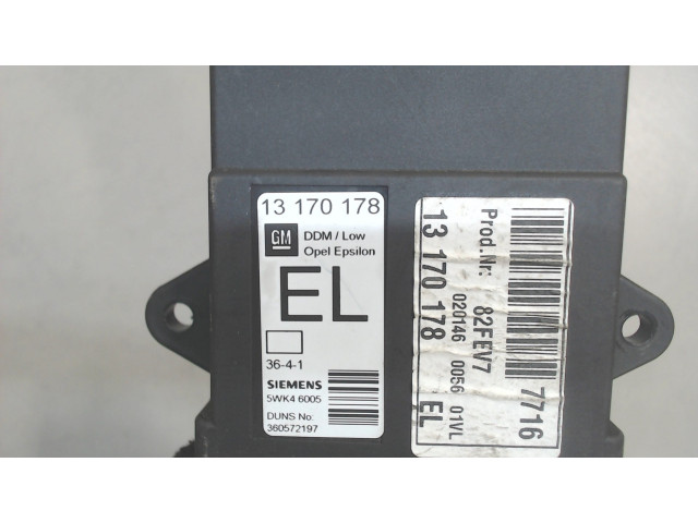 Блок управления дверьми Opel Signum