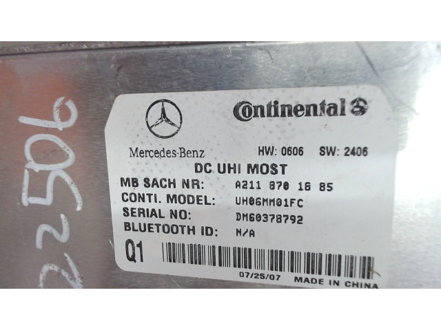 Блок управления Bluetooth Mercedes E W211 2002-2009
