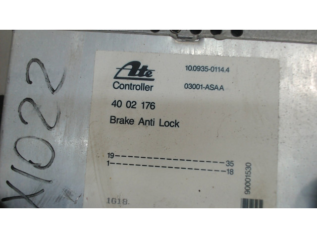 Блок управления АБС (АБС, ESP, ASR) Saab 900 1984-1993       