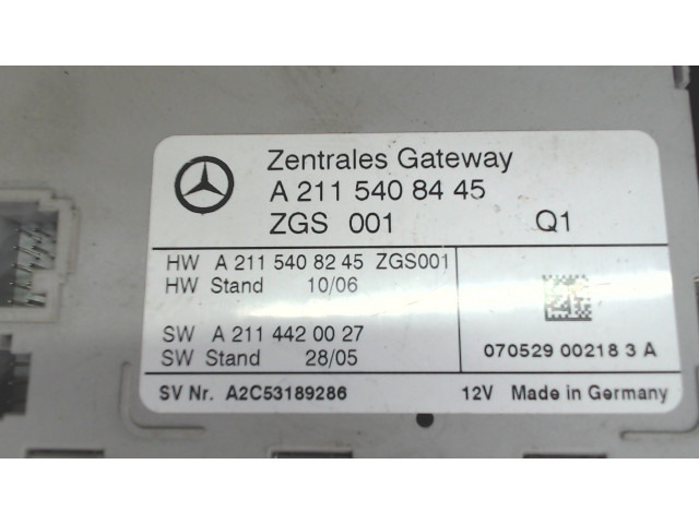 Блок управления центральным замком Mercedes CLS C219 2004-2010 