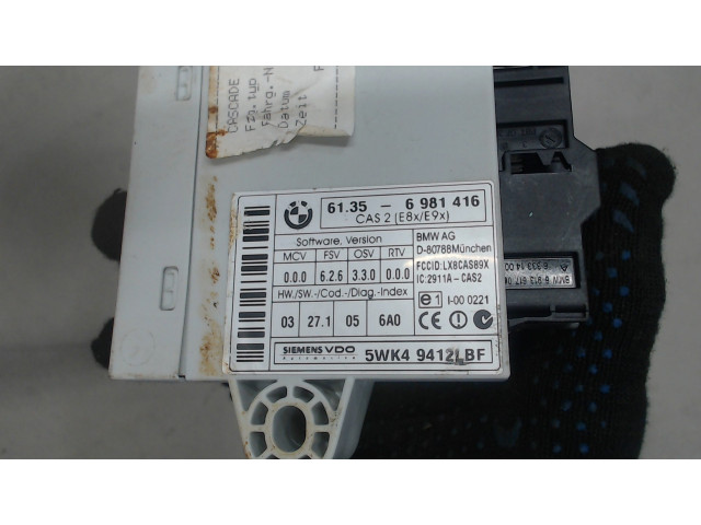 Блок управления CAS BMW 5 E60 2003-2009