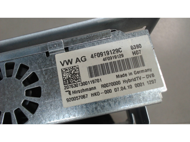 Блок управления аудио Audi Q7 2009-2015 