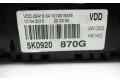 Панель приборов 5K0920870G Volkswagen Golf VI