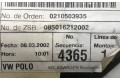 Модуль управления BSM 0210503935, 085016212002   Volkswagen Polo    