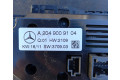 Блок управления климат-контролем A2049009104, A2049009104   Mercedes-Benz GLK (X204)