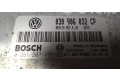 Блок управления двигателя 030906032CP, 0261207199 Volkswagen Lupo